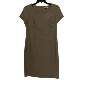 Geneology Fashion DNA Short Sleeve Neutral Business Casual Dress